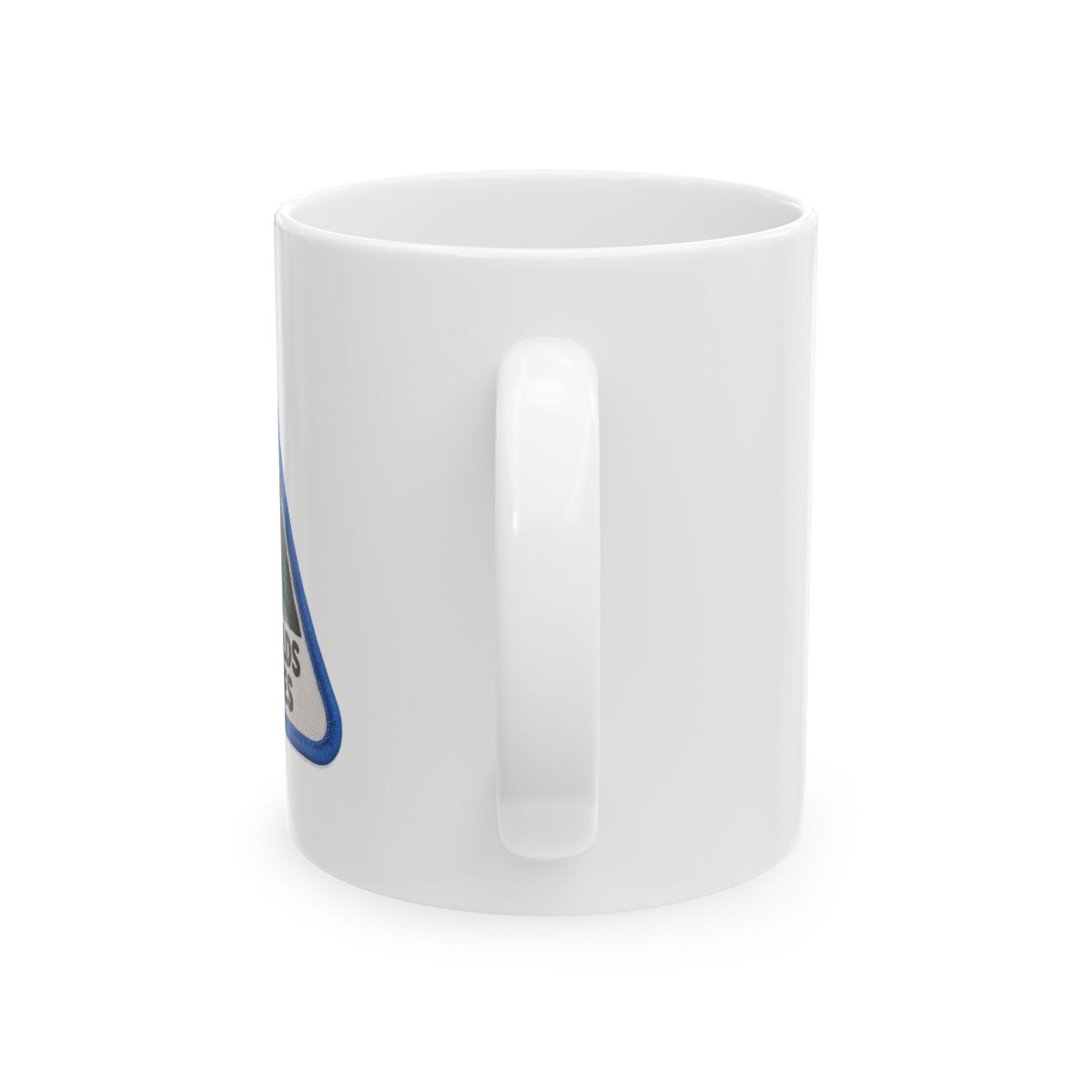 But First Coffee Handwritten Script Ceramic Mug - alternate angle 3, merchandise