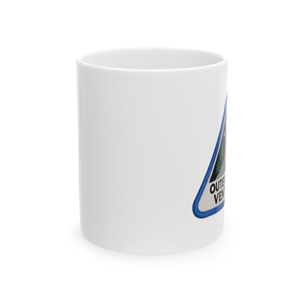 But First Coffee Handwritten Script Ceramic Mug - alternate angle 1, merchandise
