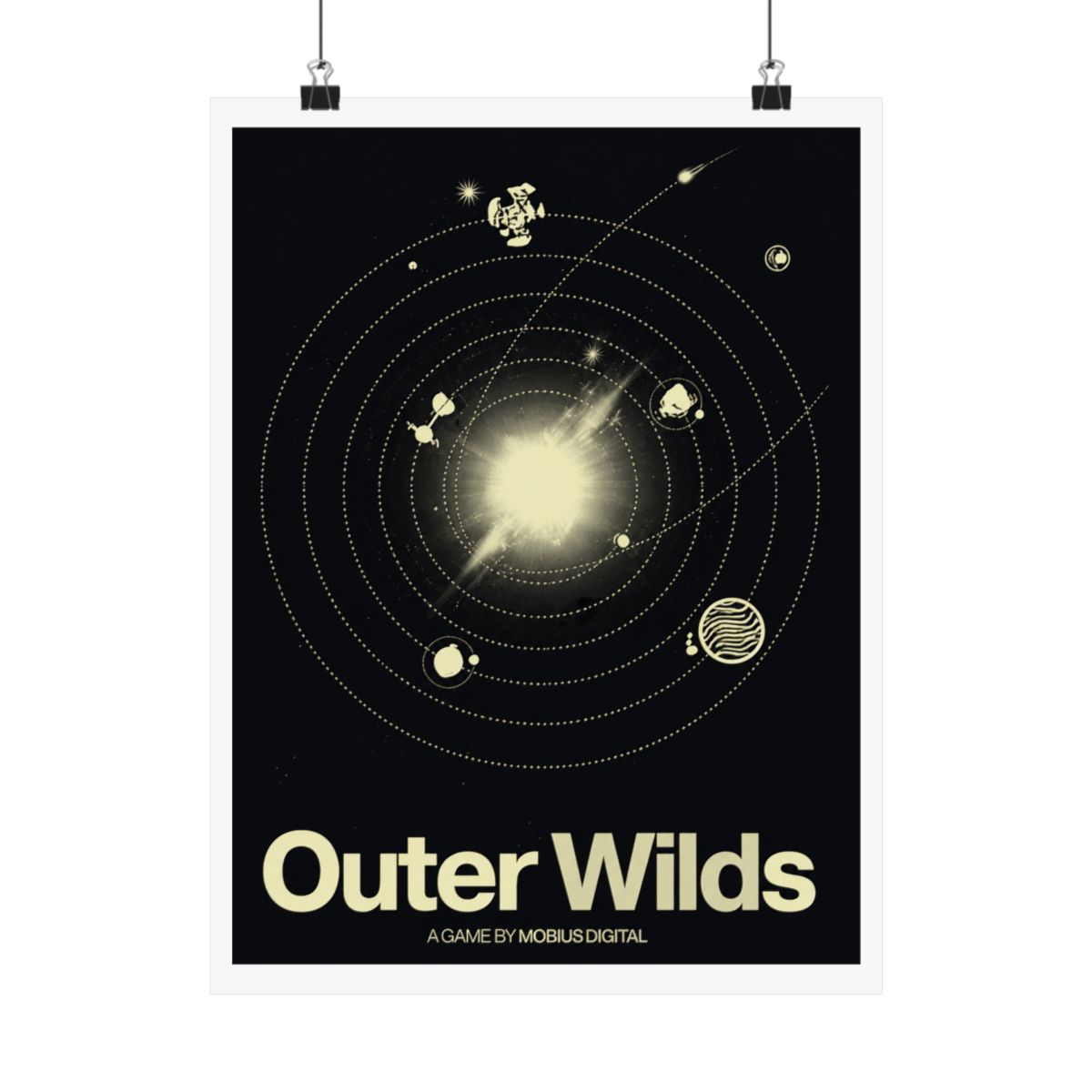 Outer Wilds Poster - alternate angle 2, merchandise