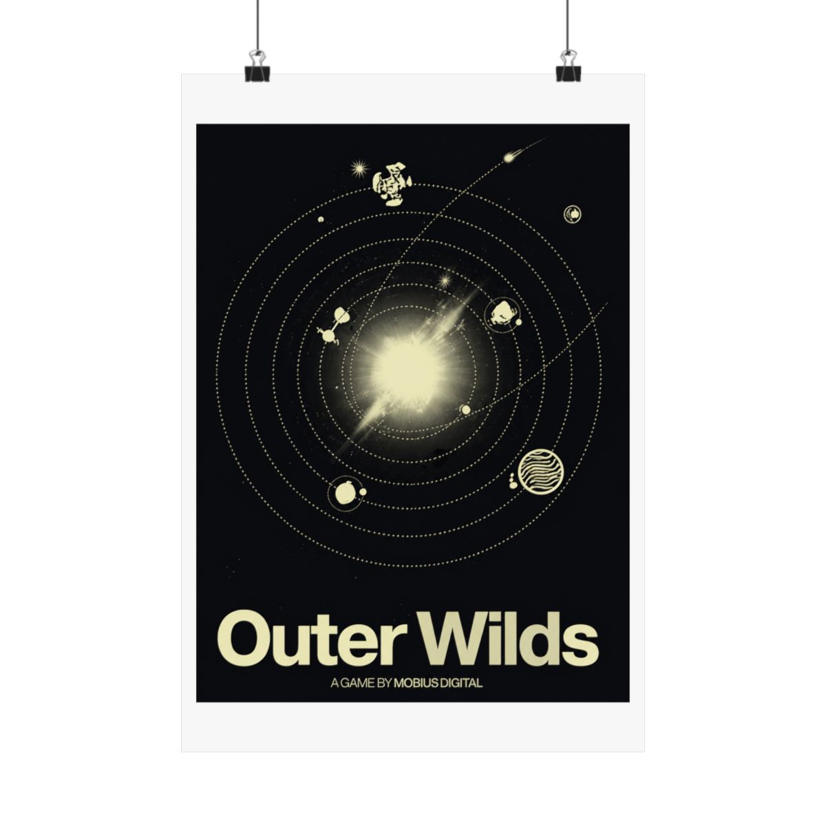 Outer Wilds Poster - alternate angle 3, merchandise
