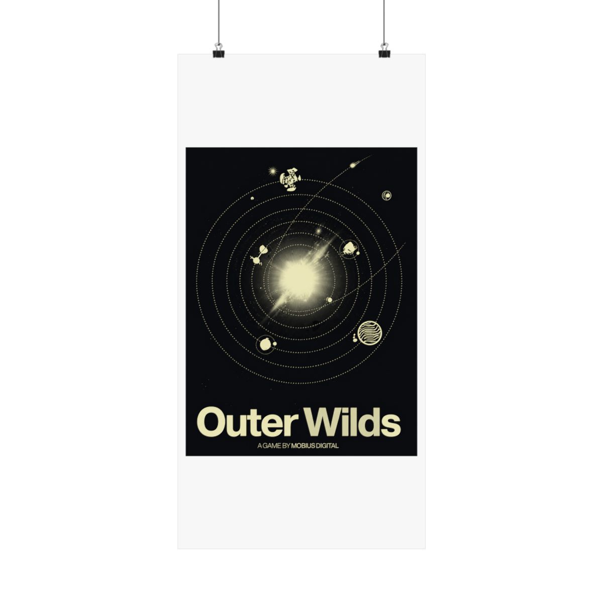 Outer Wilds Poster - alternate angle 3, merchandise