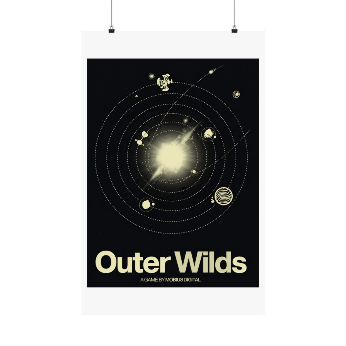 Outer Wilds Poster - alternate angle 5, merchandise