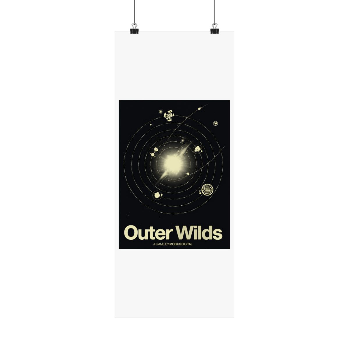 Outer Wilds Poster - alternate angle 1, merchandise