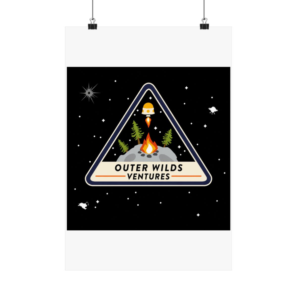 Outer Wilds Ventures Patch Posters and Art - alternate angle 2, merchandise