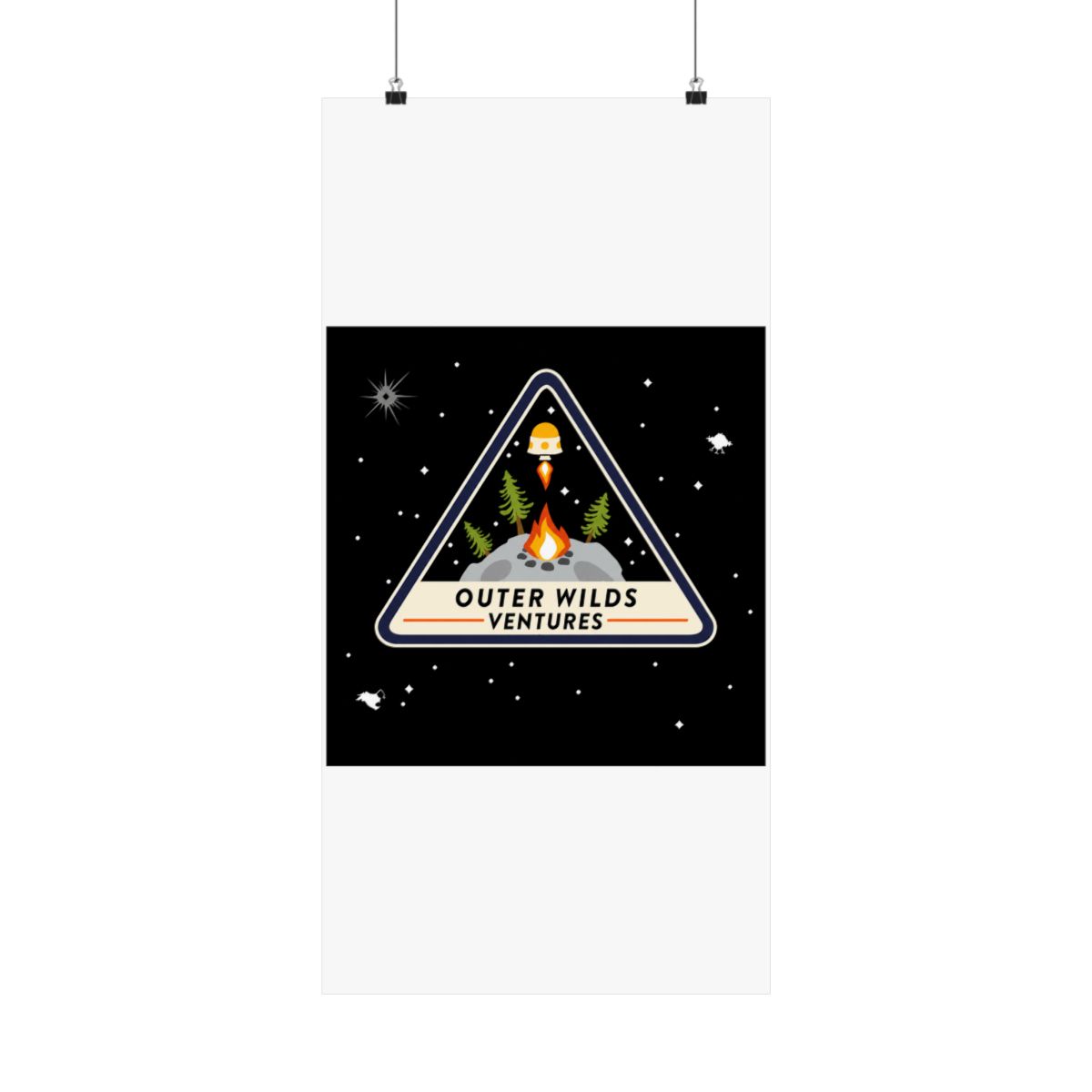 Outer Wilds Ventures Patch Posters and Art - alternate angle 4, merchandise