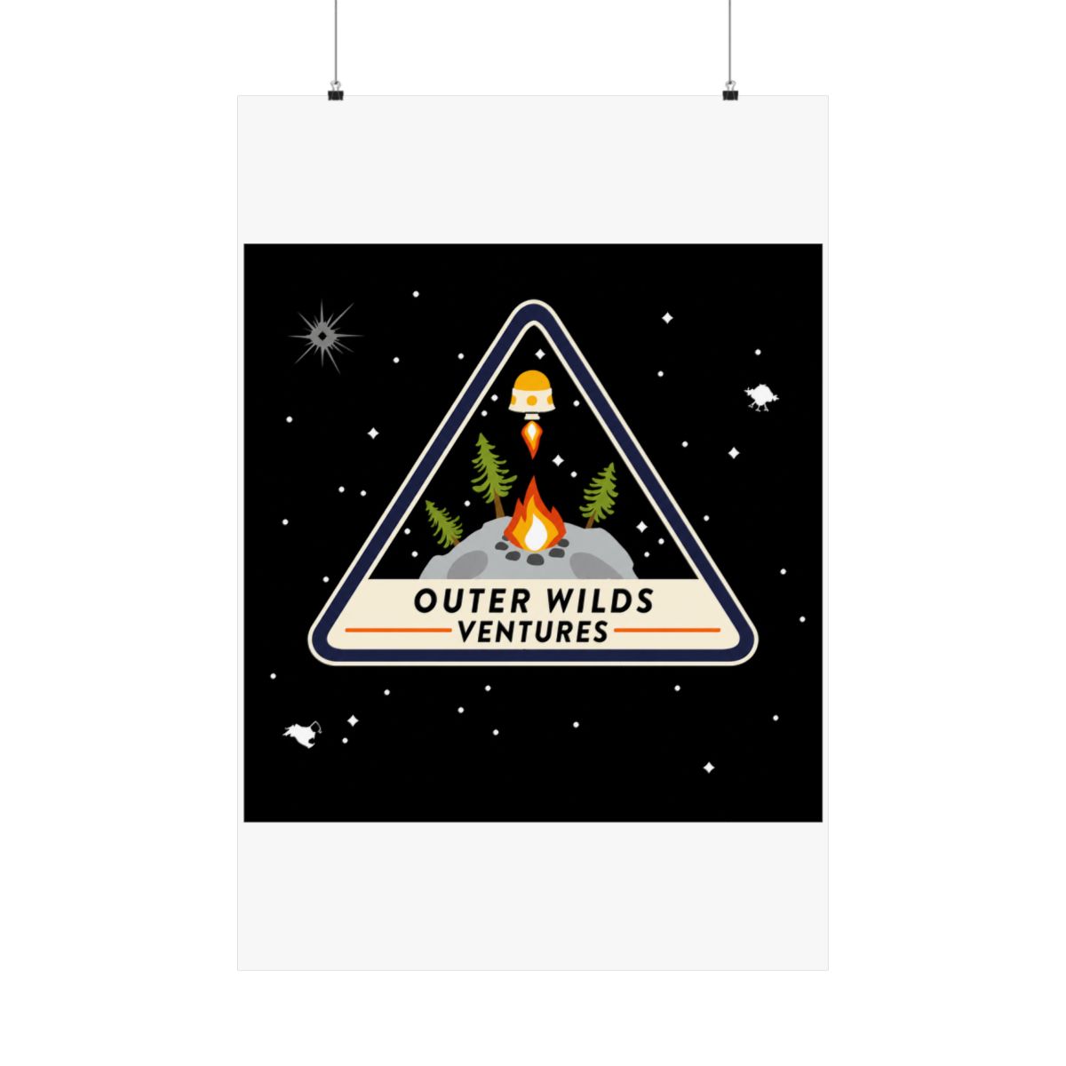 Outer Wilds Ventures Patch Posters and Art - alternate angle 3, merchandise