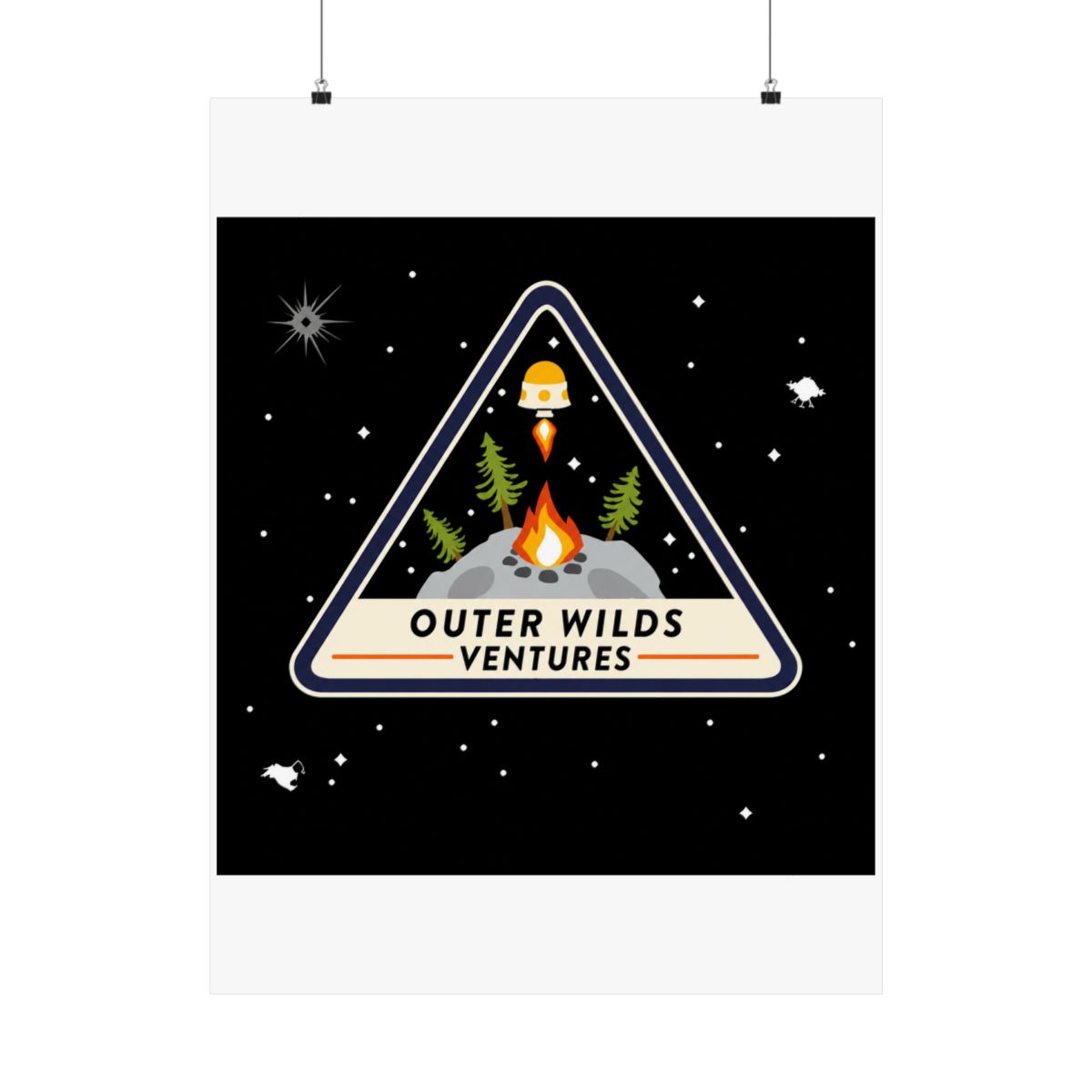 Outer Wilds Ventures Patch Posters and Art - alternate angle 5, merchandise