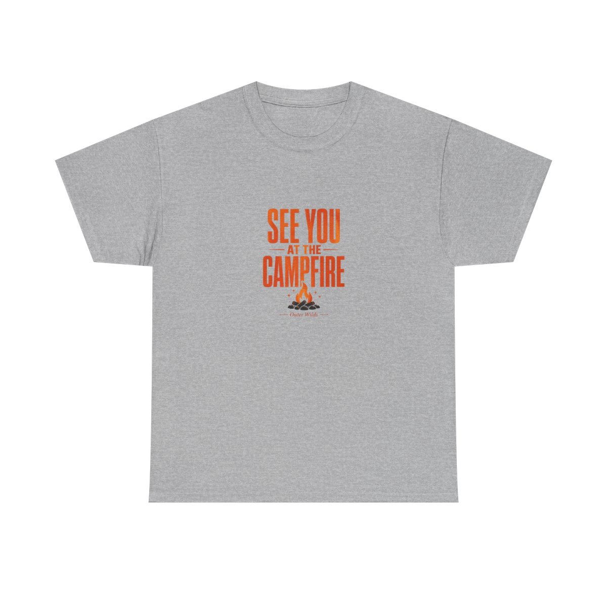 Outer Wilds "SEE YOU AT THE CAMPFIRE" Unisex Tee - Official T-Shirts merchandise