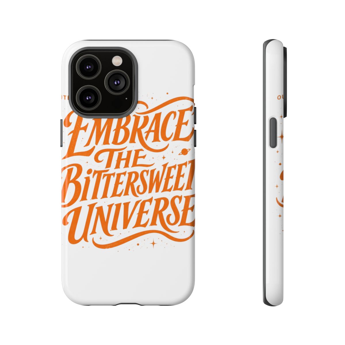 Outer Wilds "EMBRACE THE BITTERSWEET UNIVERSE" Phone Case - alternate angle 5, merchandise
