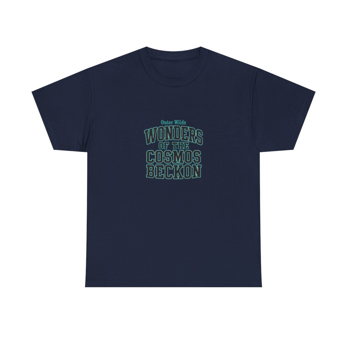 Outer Wilds "WONDERS OF THE COSMOS BECKON" Unisex Tee - Official T-Shirts merchandise