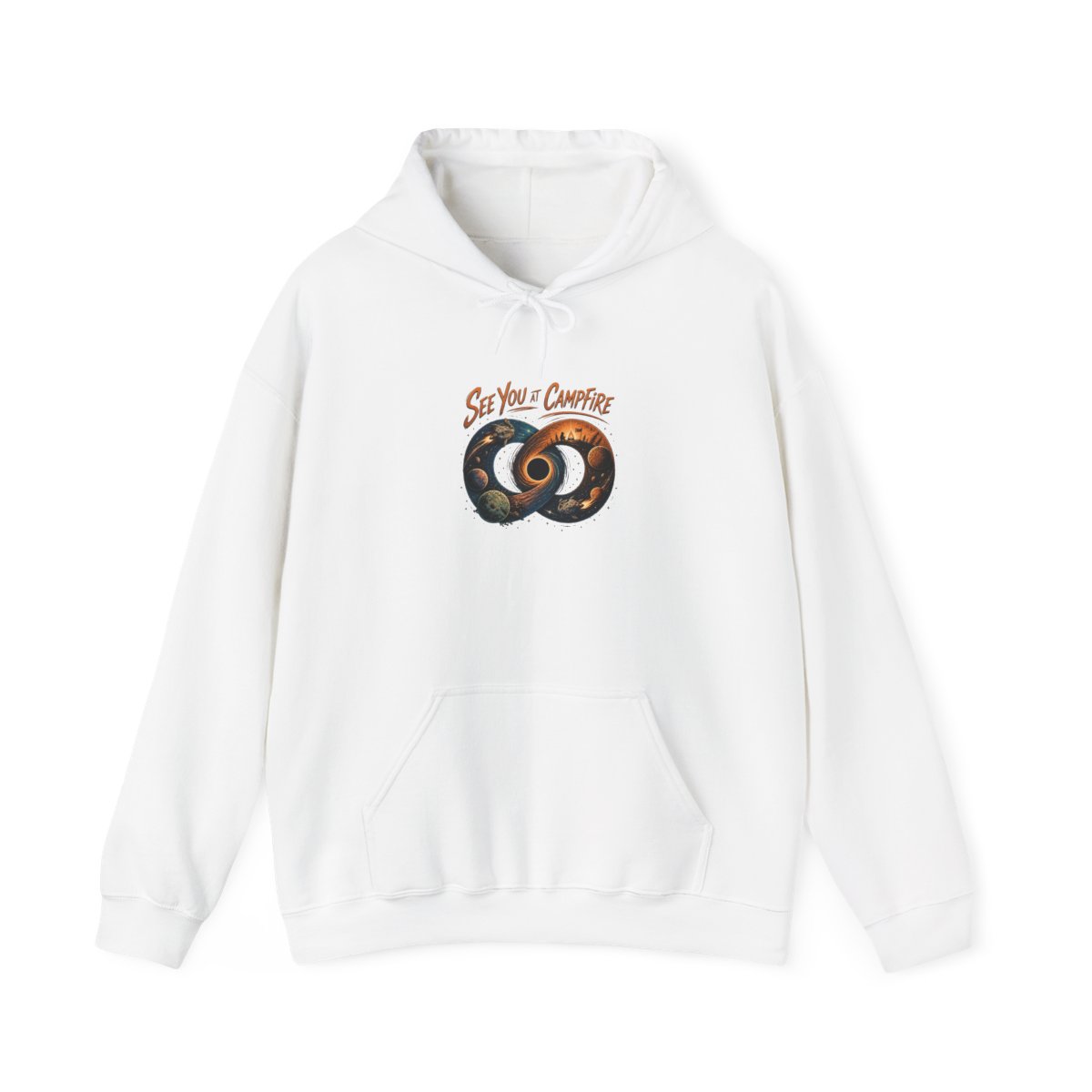 Outer Wilds "See You at Campfire" Hoodie - alternate angle 2, merchandise