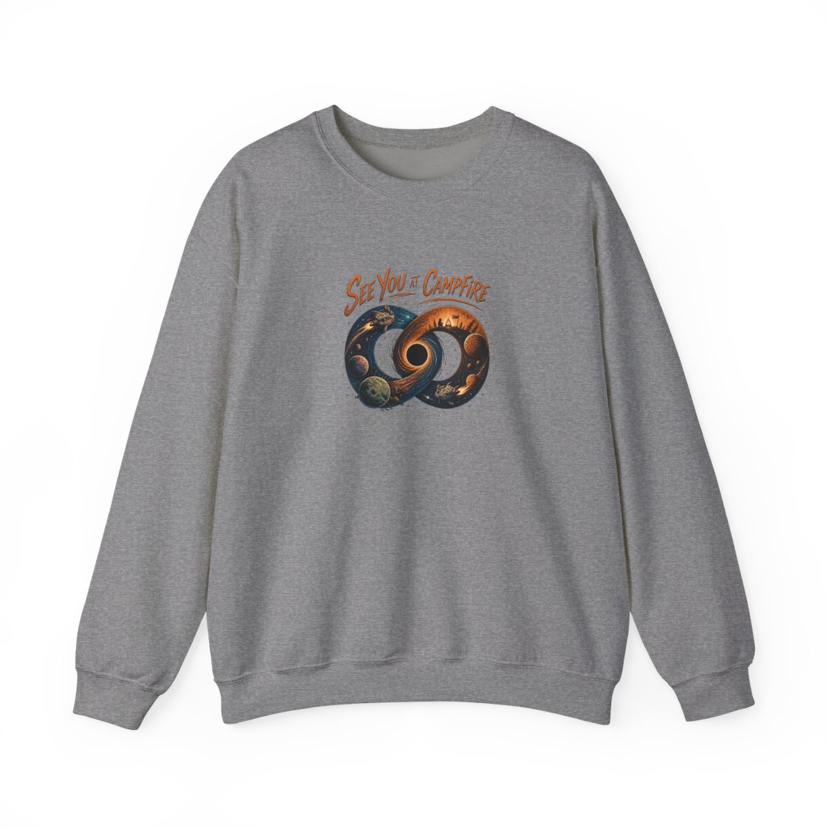 Outer Wilds "See You at Campfire" Crewneck - alternate angle 4, merchandise