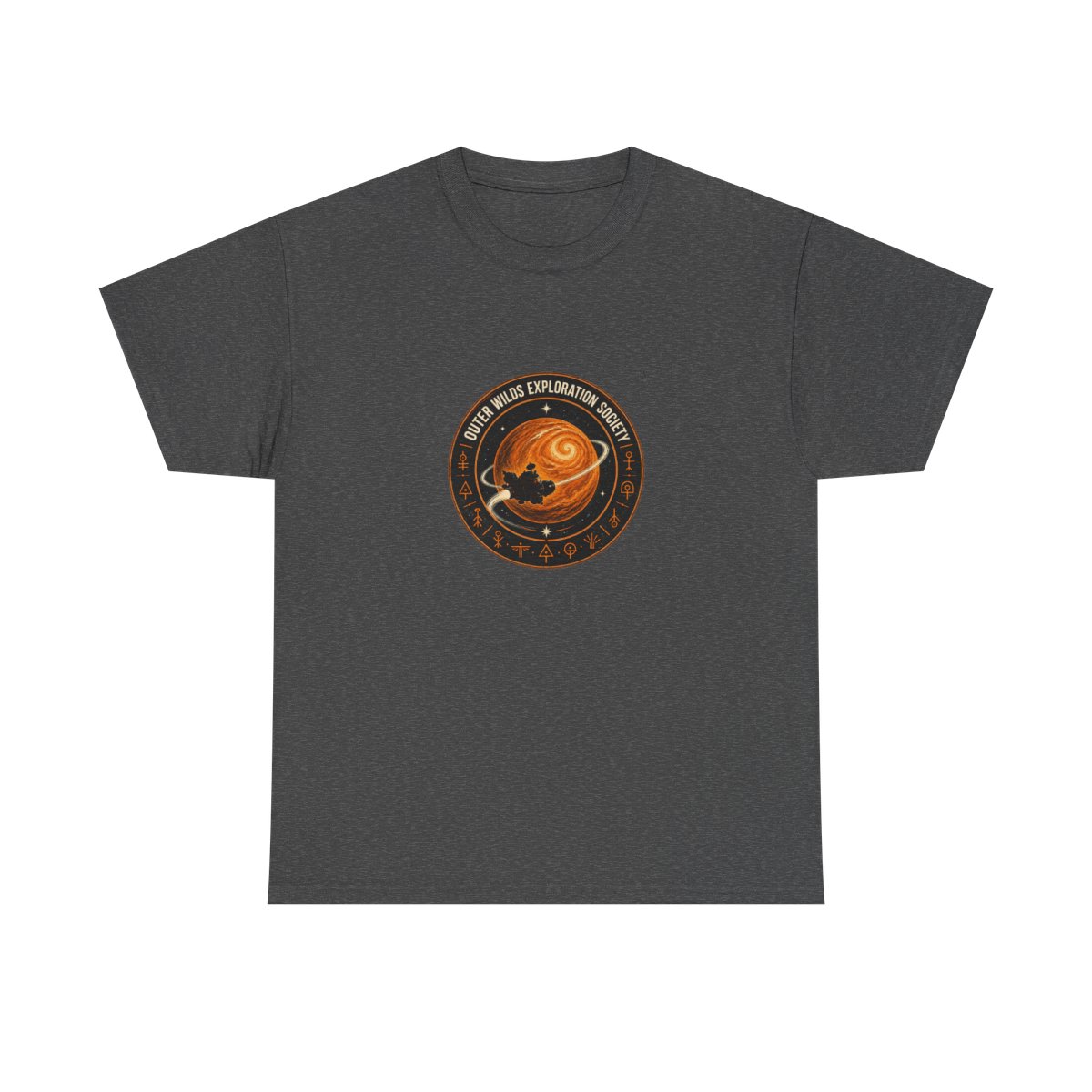Outer Wilds "Outer Wilds Exploration Society" Unisex Tee - alternate angle 4, merchandise
