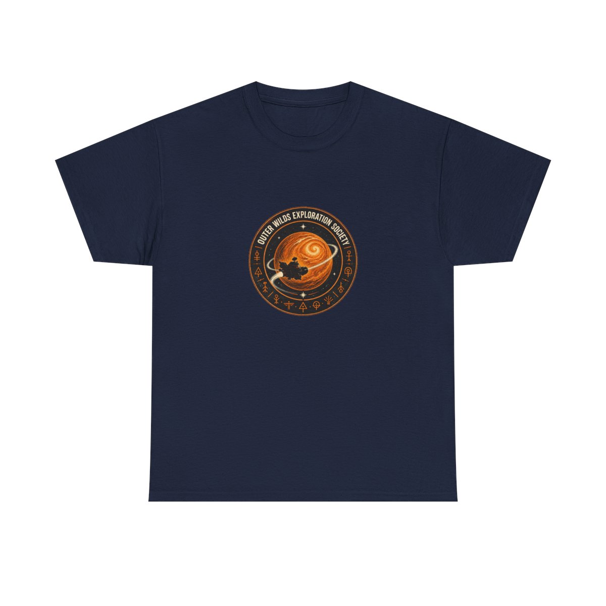 Outer Wilds "Outer Wilds Exploration Society" Unisex Tee - alternate angle 5, merchandise