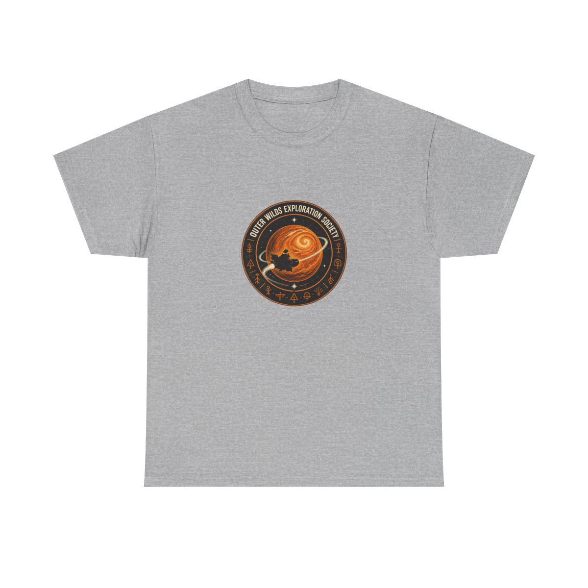 Outer Wilds "Outer Wilds Exploration Society" Unisex Tee - alternate angle 3, merchandise