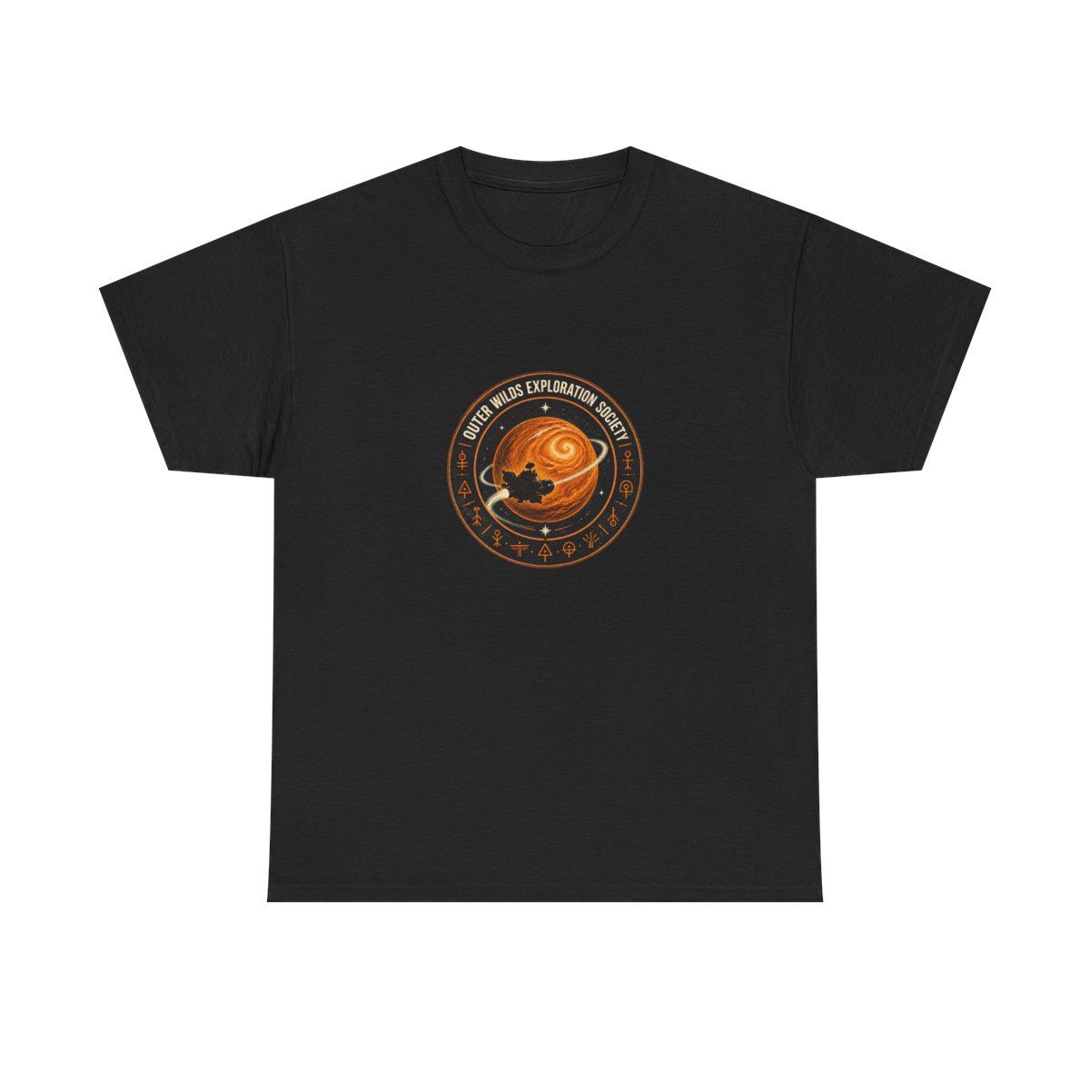 Outer Wilds "Outer Wilds Exploration Society" Unisex Tee - alternate angle 2, merchandise
