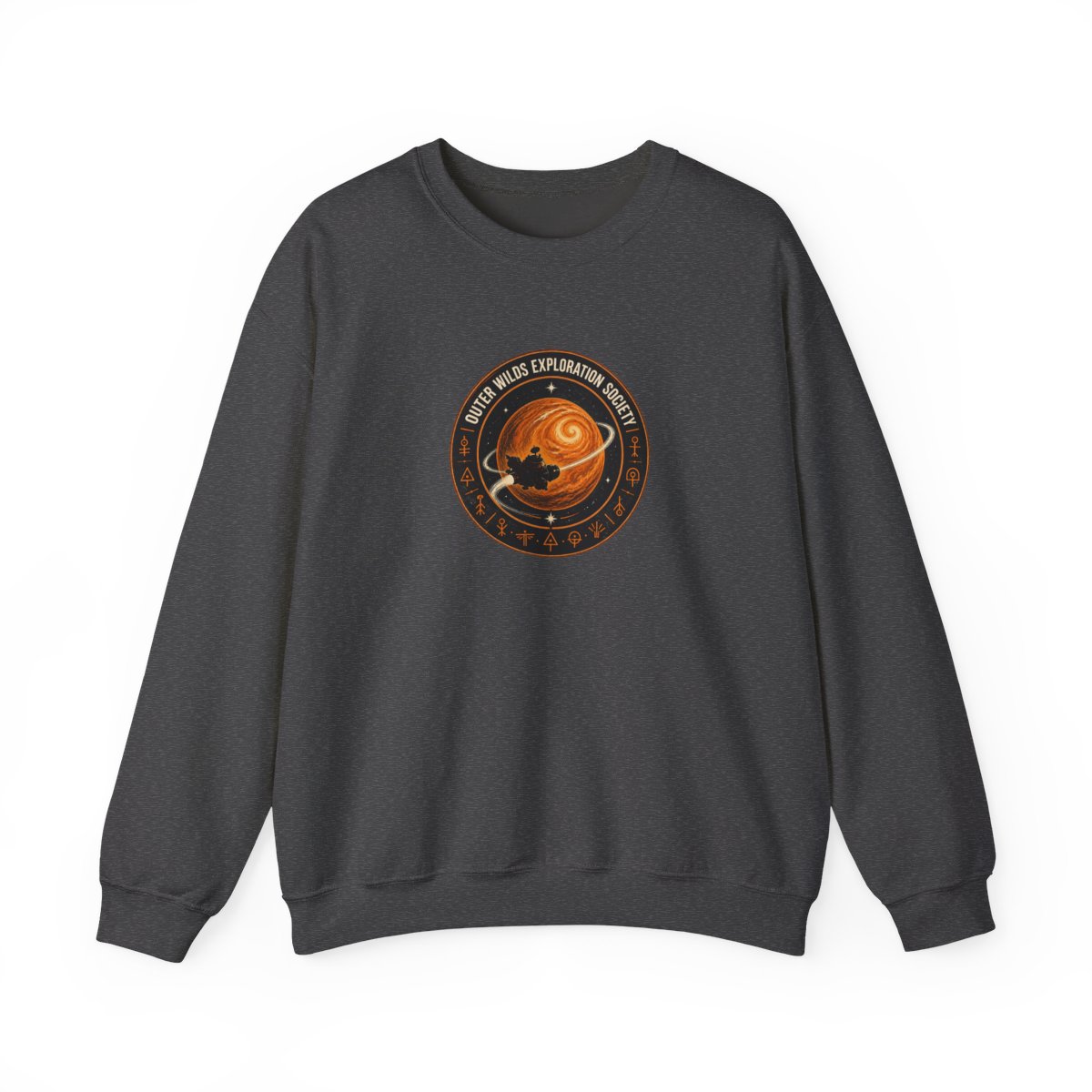 Outer Wilds "Outer Wilds Exploration Society" Crewneck - alternate angle 4, merchandise