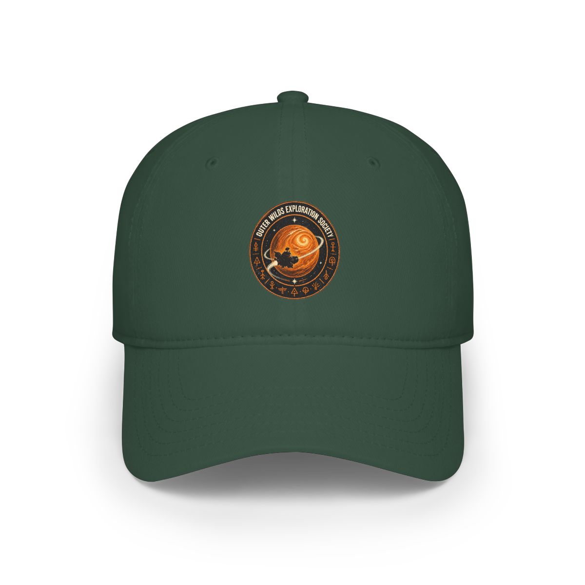 Outer Wilds "Outer Wilds Exploration Society" Hat - alternate angle 5, merchandise
