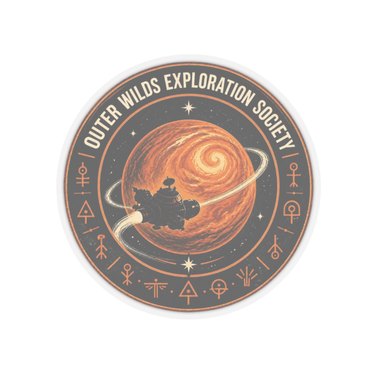 Outer Wilds "Outer Wilds Exploration Society" Sticker